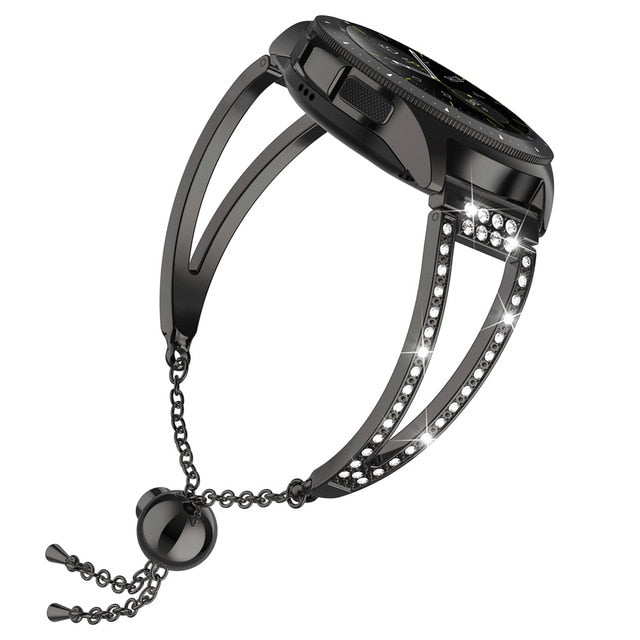 Watch 42mm Band Women Bling Jewelry Bracelets for 20mm Quick Release Strap For Samsung Galaxy Watch 42mm/Galaxy Watch Active 40m