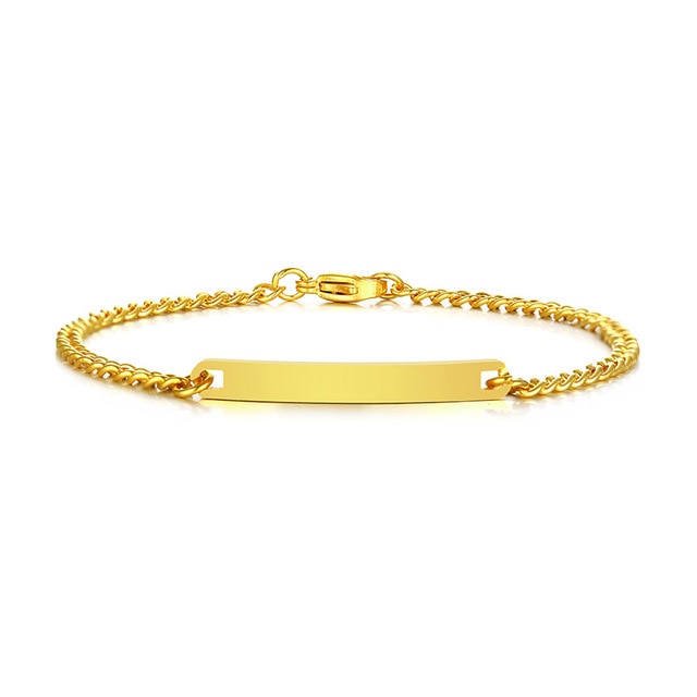 Vnox Adjustable Length Kids Babi ID Bracelets Anti Allergy Stainless Steel Girl Boy Children Anti Lost Jewelry Custom Name Phone