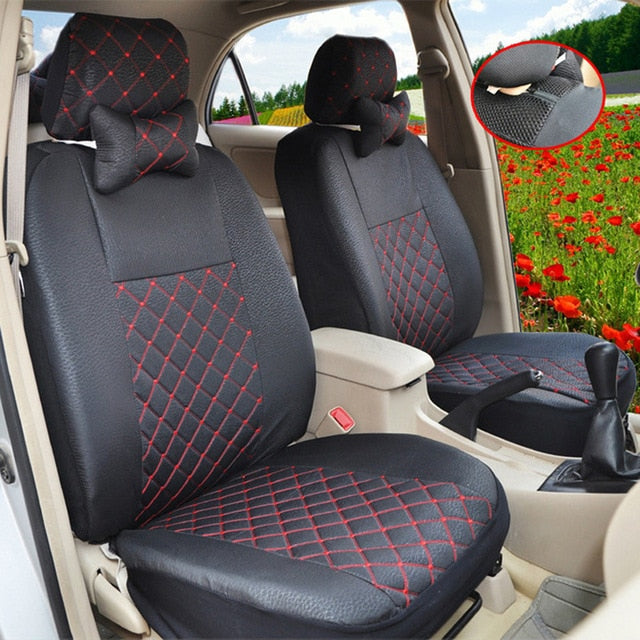 1 set Universal Automobile Seat Cover Five-seater Car Chair Covers Front Rear Protective Case Fit Ford Focus Volkswagen Passat