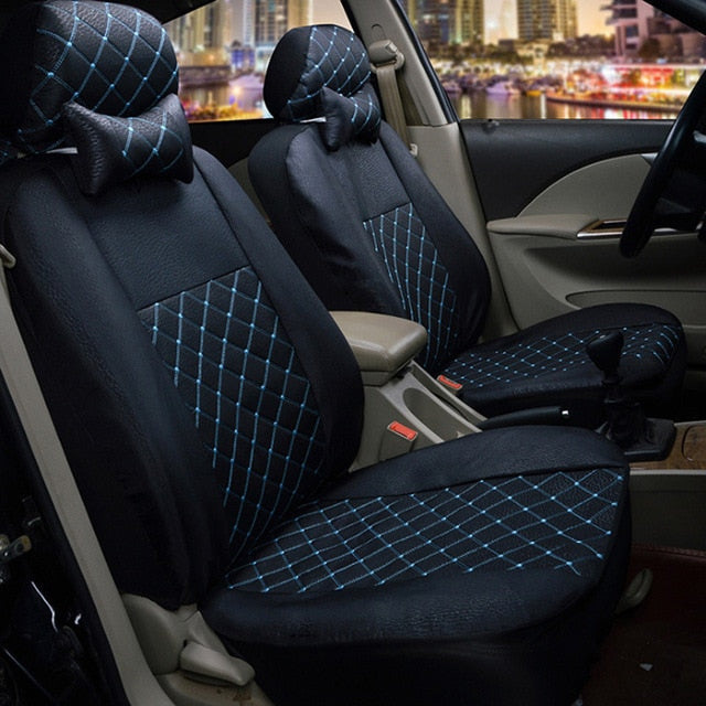 1 set Universal Automobile Seat Cover Five-seater Car Chair Covers Front Rear Protective Case Fit Ford Focus Volkswagen Passat