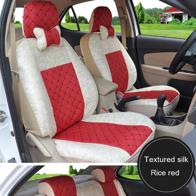 1 set Universal Automobile Seat Cover Five-seater Car Chair Covers Front Rear Protective Case Fit Ford Focus Volkswagen Passat