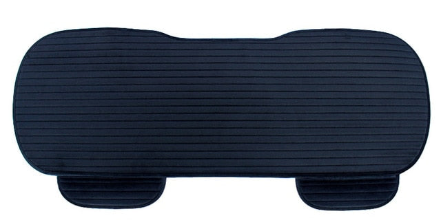Car Seat Cover Front Rear Flocking Cloth Cushion Non Slide Auto Accessories Universa Seat Protector Mat Pad Keep Warm in Winter