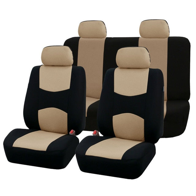 AUTOYOUTH Car Seat Covers Full Set Automobile Seat Protection Cover Vehicle Seat Covers Universal Car Accessories Car-Styling