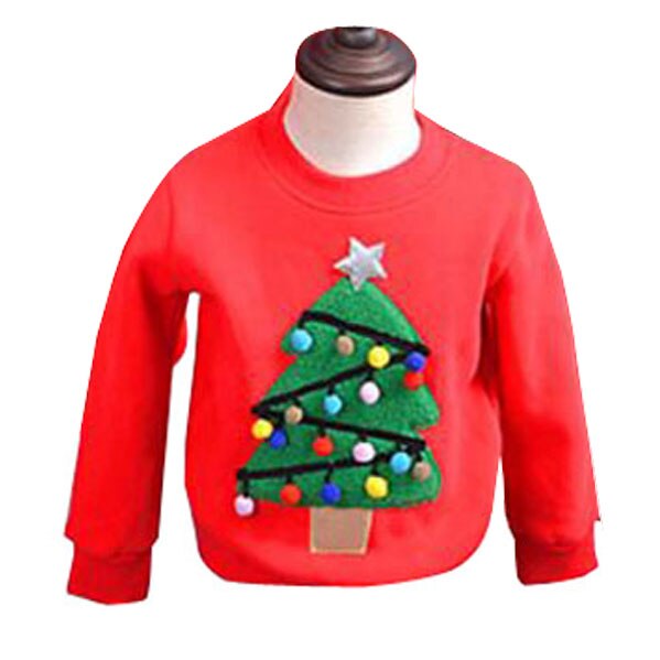Family Matching Outfits 2020 Winter Christmas Sweater Christmas tree Children Clothing Kid shirt Polar Fleece Warm Family Clothe