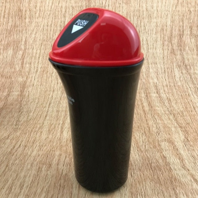 Universal Car Trash Bin Auto Organizer Storage Box Car Trash Can Rubbish Garbage Holder Automobile Storage Bucket Accessories