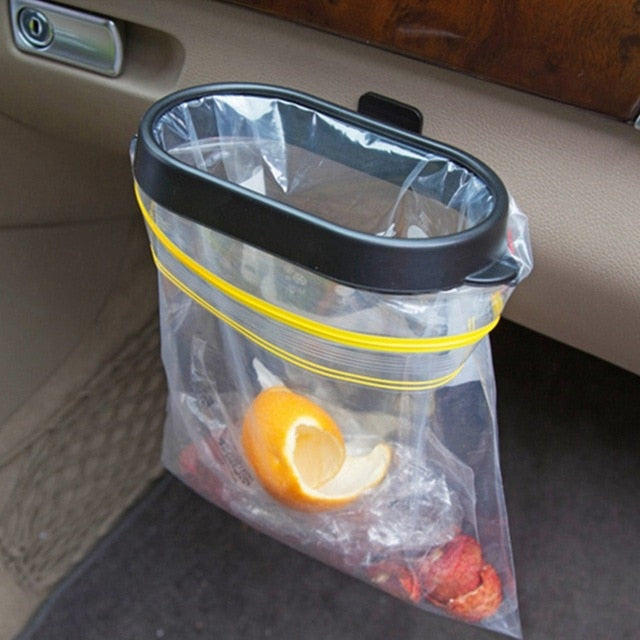Universal Car Trash Bin Auto Organizer Storage Box Car Trash Can Rubbish Garbage Holder Automobile Storage Bucket Accessories