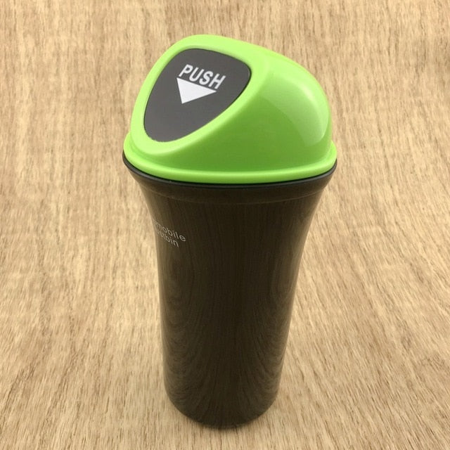 Universal Car Trash Bin Auto Organizer Storage Box Car Trash Can Rubbish Garbage Holder Automobile Storage Bucket Accessories