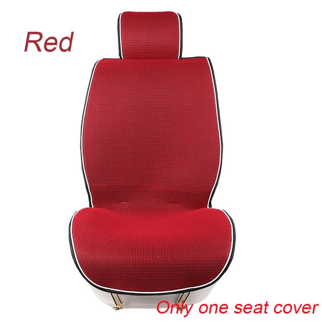 1 pc Breathable Mesh car seat covers pad fit for most cars /summer cool seats cushion Luxurious universal size car cushion