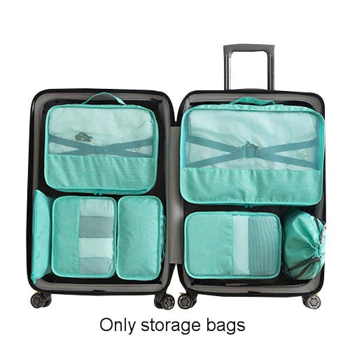 Men Travel Storage Bags Clothes Shoes Underwear Suitcase Organizer Cosmetics Zipper Pouch Home Wardrobe Luggage Accessories