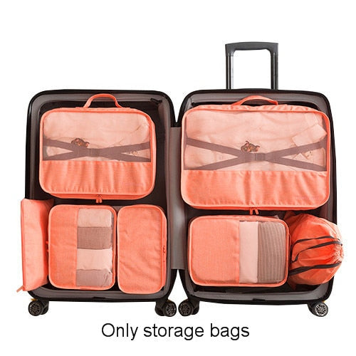Men Travel Storage Bags Clothes Shoes Underwear Suitcase Organizer Cosmetics Zipper Pouch Home Wardrobe Luggage Accessories