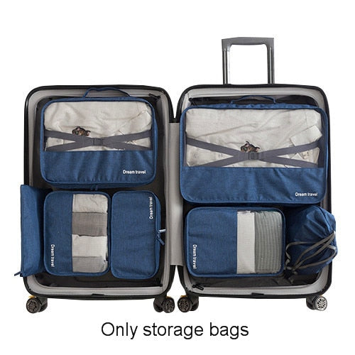 Men Travel Storage Bags Clothes Shoes Underwear Suitcase Organizer Cosmetics Zipper Pouch Home Wardrobe Luggage Accessories