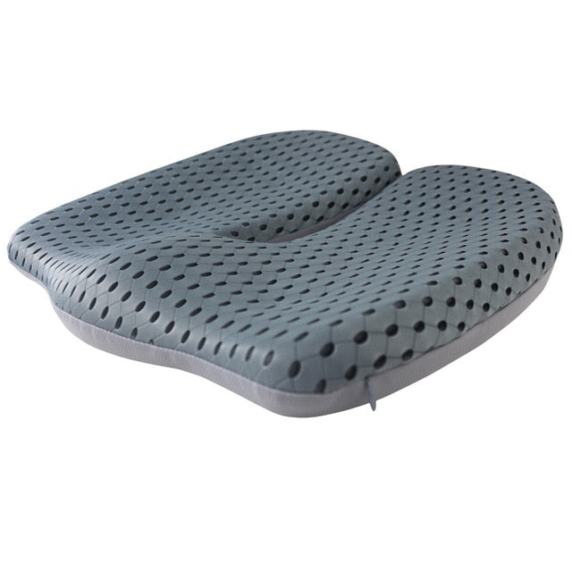 Non-Slip Memory Foam Seat Cushion For Back Pain Coccyx Orthopedic Car Office Chair Wheelchair support Tailbone Sciatica Relief