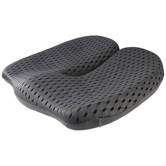 Non-Slip Memory Foam Seat Cushion For Back Pain Coccyx Orthopedic Car Office Chair Wheelchair support Tailbone Sciatica Relief