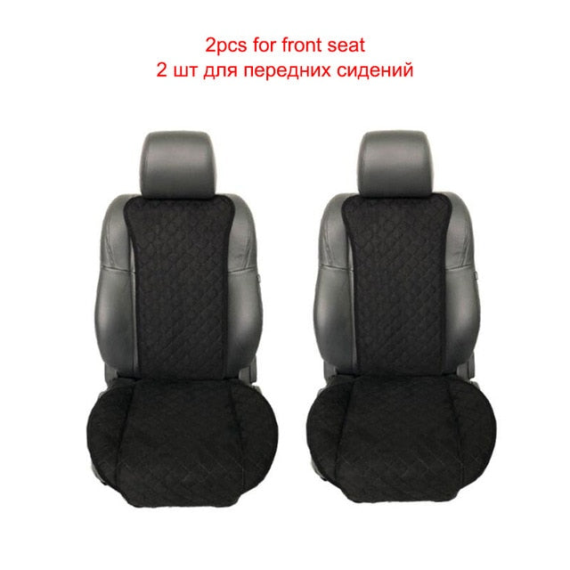 ROWNFUR New Seat Cover Universal Car Accessories Four Seasons Car Seat Cover For Front Back Seat Covers Car Interior Accessories