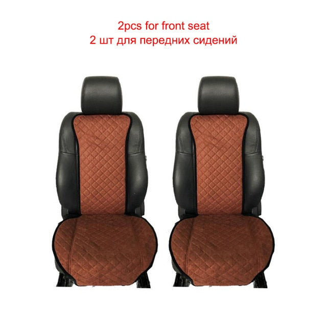 ROWNFUR New Seat Cover Universal Car Accessories Four Seasons Car Seat Cover For Front Back Seat Covers Car Interior Accessories