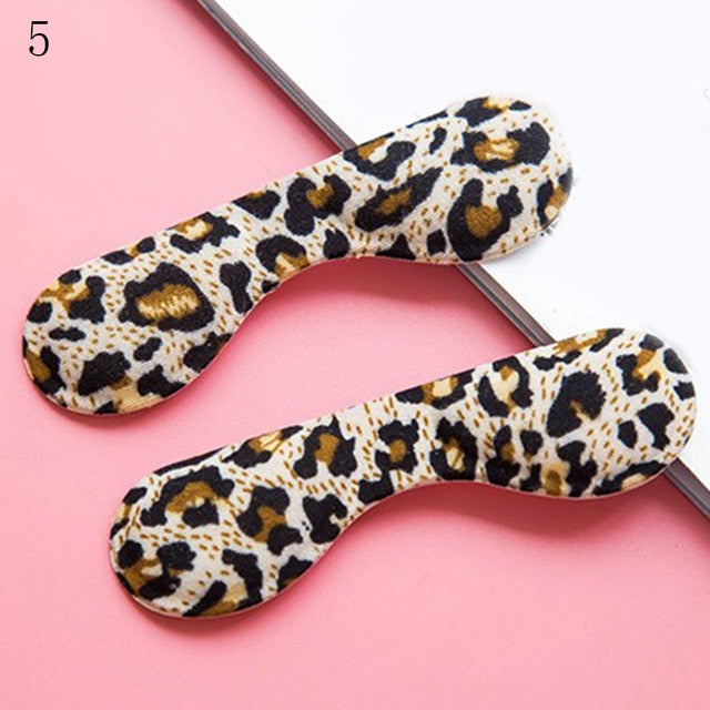 Fashion 2pcs Practical Sticky Fabric Shoes Back Heel Inserts Insoles Pads Cushion Liner Grips High Quality Braces & Supports
