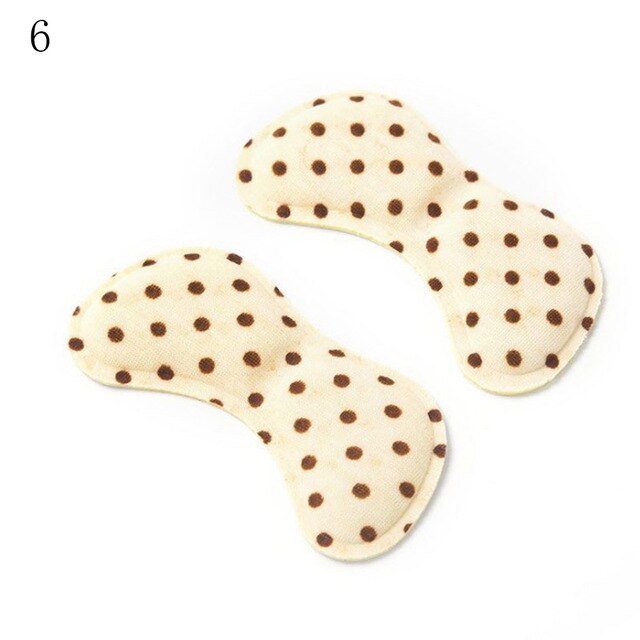 Fashion 2pcs Practical Sticky Fabric Shoes Back Heel Inserts Insoles Pads Cushion Liner Grips High Quality Braces & Supports