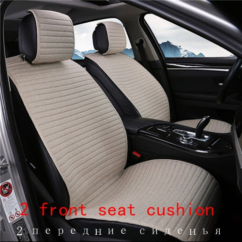 2 pcs cover mat Protect car seat cushion Universal/O SHI CAR seat covers Fit Most Automotive interior, Truck, Suv,or Van