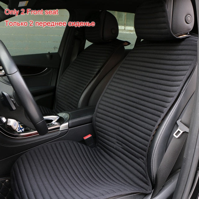 2 pcs cover mat Protect car seat cushion Universal/O SHI CAR seat covers Fit Most Automotive interior, Truck, Suv,or Van