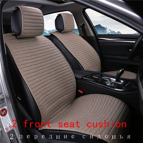 2 pcs cover mat Protect car seat cushion Universal/O SHI CAR seat covers Fit Most Automotive interior, Truck, Suv,or Van