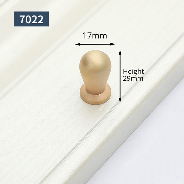 KAK European Style Vintage Gold Cabinet Pulls Solid Zinc Alloy Kitchen Cupboard Handle Drawer Knobs Furniture Handle Hardware