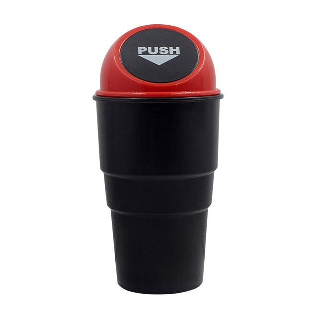 YOLU Car Trash Garbage Can Auto Trash Dust Case Holder Bin Box Car-styling Yellow Red Blue Black Gray
