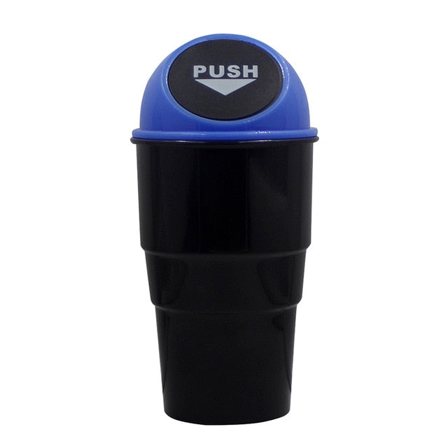 YOLU Car Trash Garbage Can Auto Trash Dust Case Holder Bin Box Car-styling Yellow Red Blue Black Gray