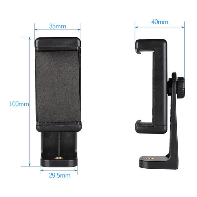 Extendable 34-102cm Adjustable Tripod Stand Mount Holder Clip For Live For Youtube Camera Phone Table Holder Bracket For HUAWEI