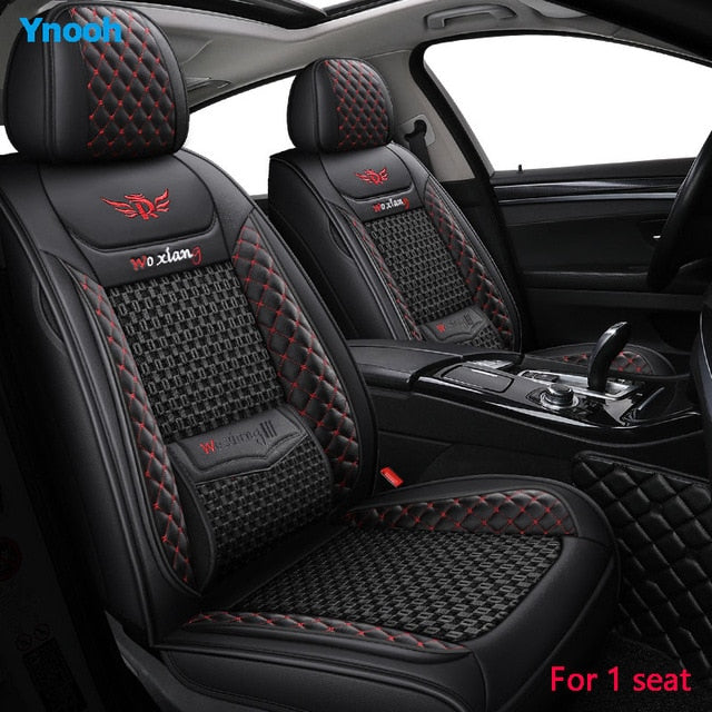 Ynooh Car seat covers For hyundai getz accent 2008 santa fe tucson elantra creta veloster grand i10  ioniq i10 one car protector