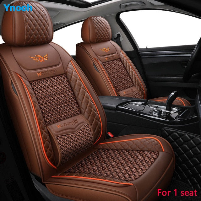 Ynooh Car seat covers For hyundai getz accent 2008 santa fe tucson elantra creta veloster grand i10  ioniq i10 one car protector
