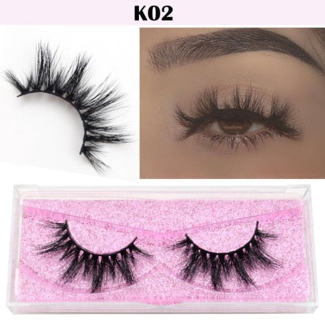 Visofree Eyelashes 3D Mink Lashes natural handmade volume soft lashes long eyelash extension real mink eyelash for makeup E01