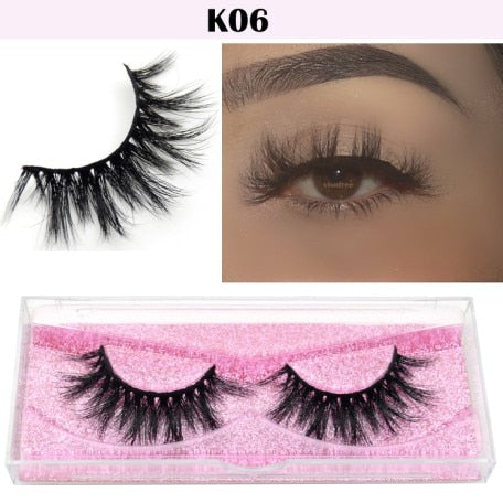 Visofree Eyelashes 3D Mink Lashes natural handmade volume soft lashes long eyelash extension real mink eyelash for makeup E01