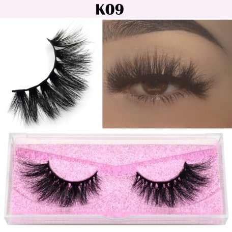 Visofree Eyelashes 3D Mink Lashes natural handmade volume soft lashes long eyelash extension real mink eyelash for makeup E01