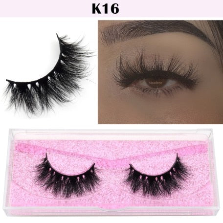 Visofree Eyelashes 3D Mink Lashes natural handmade volume soft lashes long eyelash extension real mink eyelash for makeup E01