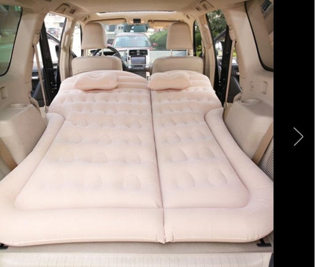 Inflatable car mattress SUV Inflatable Car Multifunctional Car inflatable bed  car accessories inflatable bed travel goods