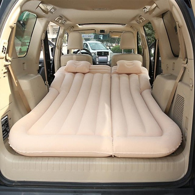 Inflatable car mattress SUV Inflatable Car Multifunctional Car inflatable bed  car accessories inflatable bed travel goods