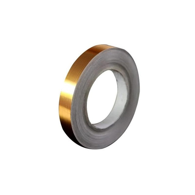 1PC Waterproof Gold Silver DIY PVC Strip Decor Gap Sealing Foil Tape Wall Sticker Floor Seam Sticker United States Seam Stickers