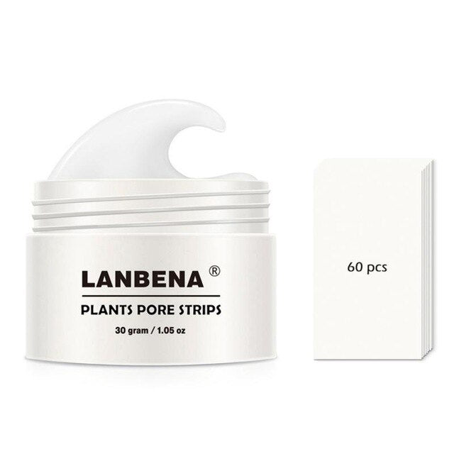 LANBENA Nose Suction Blackhead Remover Mask Acne Treatment Nose Mud Peel Mask Blackhead Remove Peeling Off Tool kit TSLM1