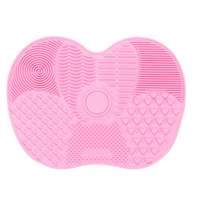 1PC Silicone Makeup Brush Cleaner Pad Make Up Washing Brush Gel Cleaning Mat Foundation Makeup Brush Scrubber Board Tool