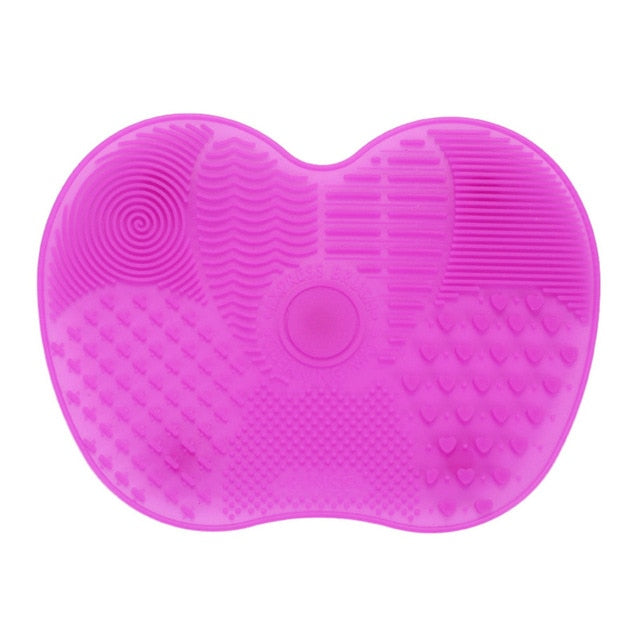 1PC Silicone Makeup Brush Cleaner Pad Make Up Washing Brush Gel Cleaning Mat Foundation Makeup Brush Scrubber Board Tool