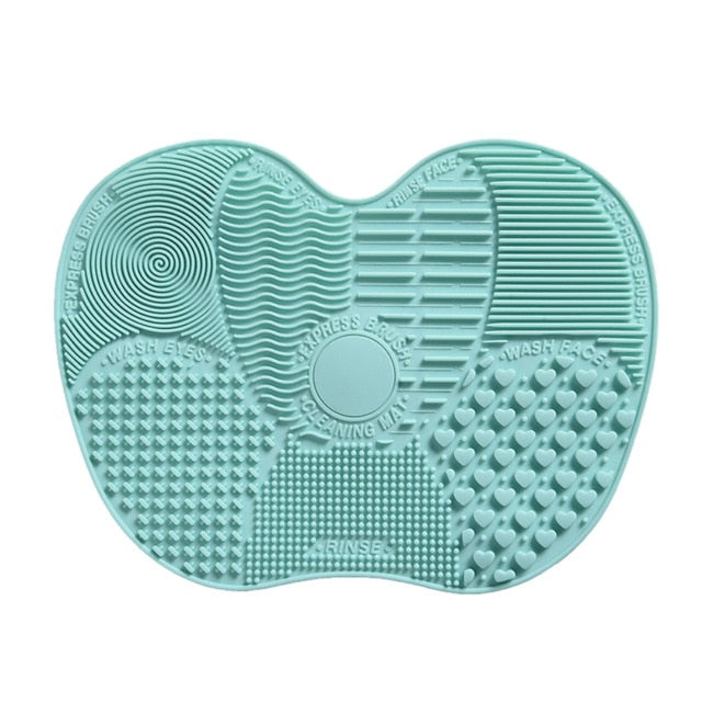 1PC Silicone Makeup Brush Cleaner Pad Make Up Washing Brush Gel Cleaning Mat Foundation Makeup Brush Scrubber Board Tool