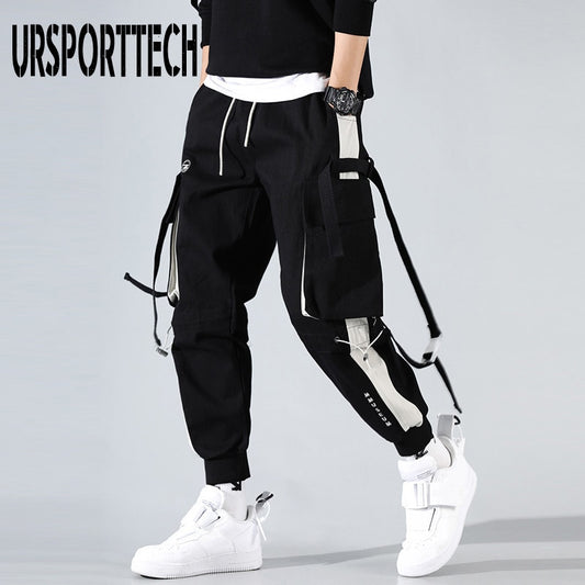 Streetwear Pockets 2020 Men's Jogger Pants Hip Hop Sweatpants Joggers Trousers Tactical Mens Pants Cargo Harem Pants Men Clothes