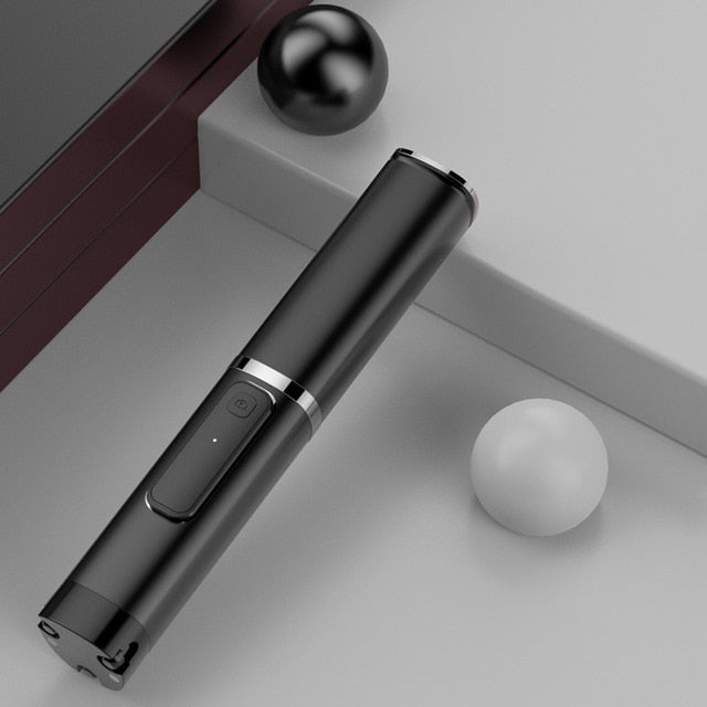 Bonola Portable Integrated Tripod Selfie Stick Hidden Phone Bracket Bluetooth Button Phone Self-timer Lever Holder For Phone