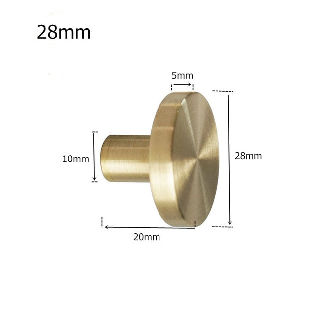 Brass Gold Cabinet Knobs and Handles Furniture Handles Drawer Knobs Copper Kitchen Knobs Cabinet Pulls