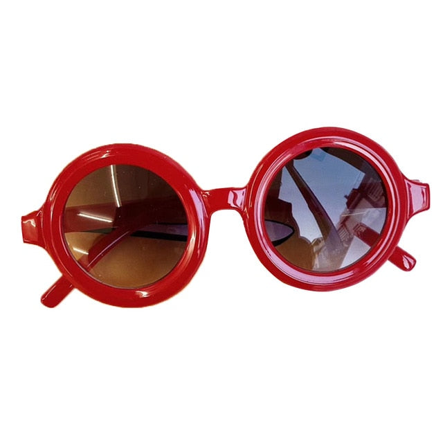 6 Colors Toddler Kid Sunglasses Boy Girl Solid Leopard Fashion Sun Glasses Kid Eyeglasses Beach Eyewear