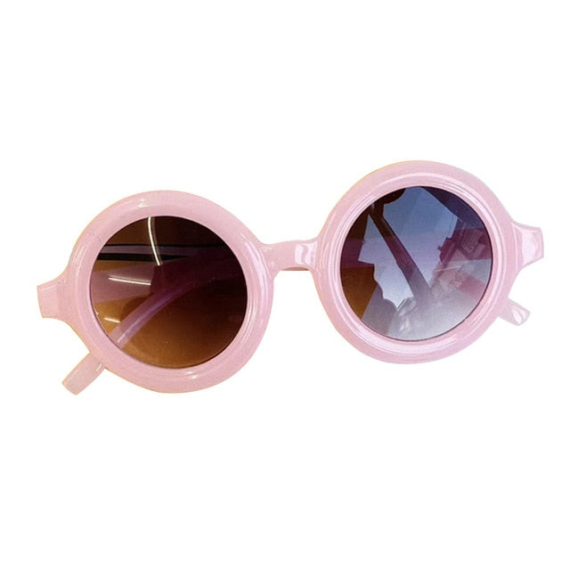 6 Colors Toddler Kid Sunglasses Boy Girl Solid Leopard Fashion Sun Glasses Kid Eyeglasses Beach Eyewear