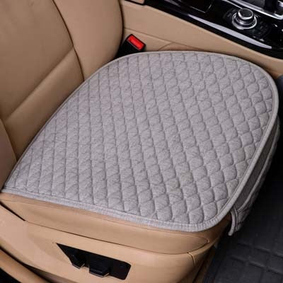 AUTOYOUTH Car Seat Covers Front/ Rear/ Full Set Choose Car Seat Cushion Linen Fabric Car Accessories Universal Size Anti-slip