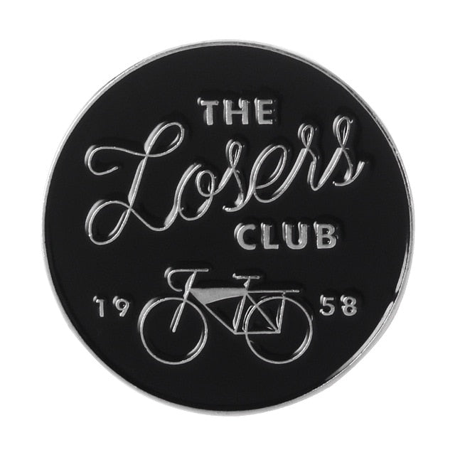 Introvert Loner Loser Club Enamel Pins Autism Badges Custom Cat Brooches Bag Clothes Lapel Pin Punk Black White Jewelry Gift