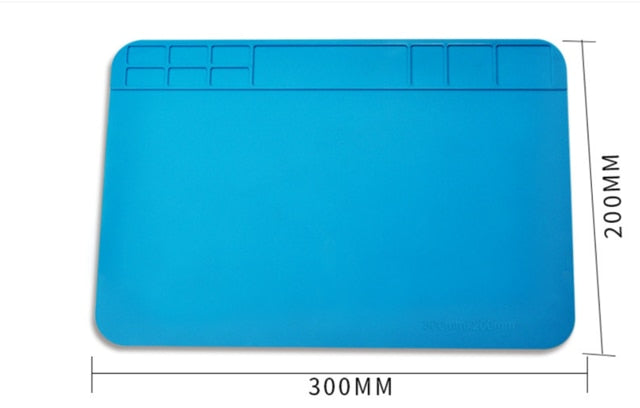 ESD Heat Insulation Working mat Soldering Station Iron Phone Computer Repair Mat Magnetic Heat-resistant BGA Insulator Platform