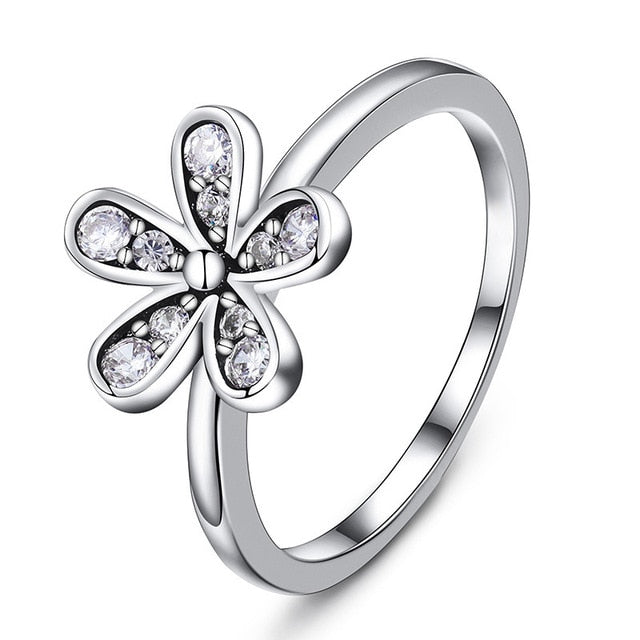 New Trendy Crystal Engagement Claws Design Hot Sale Rings For Women AAA White Zircon Cubic elegant rings Female Wedding jewerly
